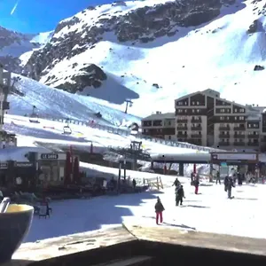 Studio 4pax Val Claret Centre, Skis Aux Pieds Apartment Tignes